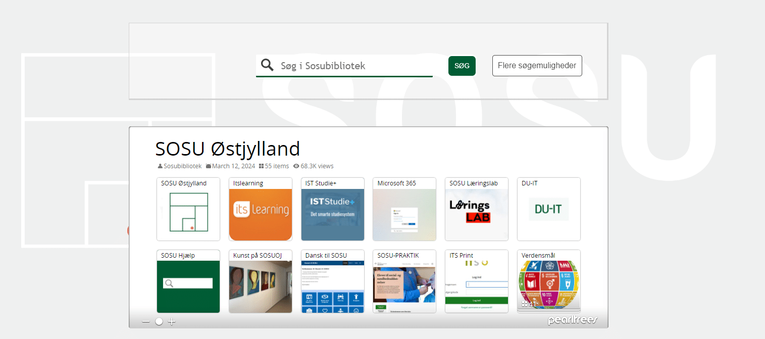 SOSU Østjylland AI tools knowledge library