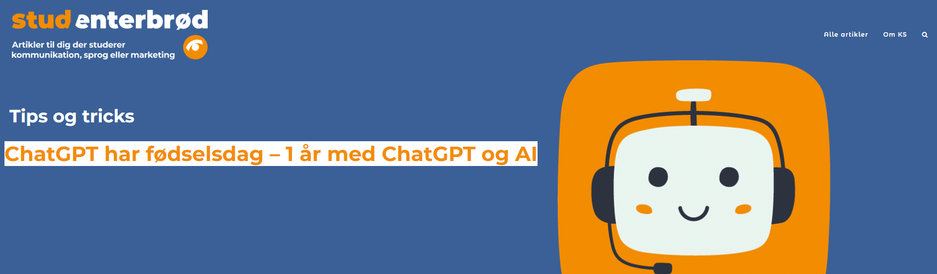 Studenterbrød article